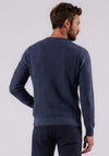 Casa Moda Textured Knit Sweater, Dark Navy