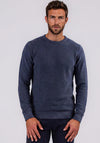 Casa Moda Textured Knit Sweater, Dark Navy