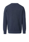 Casa Moda Textured Knit Sweater, Dark Navy