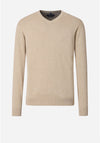 Casa Moda V Neck Sweater, Beige
