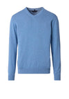 Casa Moda V Neck Sweater, Blue Lizard