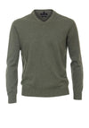 Casa Moda V Neck Sweater, Castor Grey