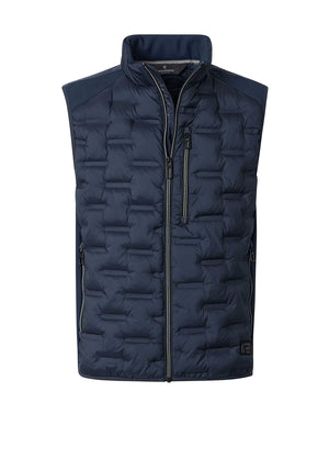 Casa Moda Water Repellent Gilet, Navy