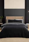 Catherine Lansfield Artemis Greek Key Duvet Cover Set, Black