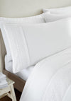 Catherine Lansfield Broderie Anglais Duvet Cover Set, White