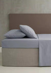 Catherine Lansfield So Soft Easy Iron Percale Fitted Sheet, Grey
