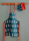 Catherine Lansfield Christmas Nutcracker Kids Apron & Chef’s Hat, Green
