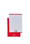 Catherine Lansfield Santa’s Reindeer and Christmas Presents Pair of Guest Towels