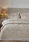 OPULENT JACQUARD CHAMPAGNE BEDSPREAD