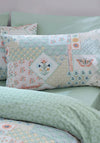 FOLK PATCHWORK GREEN QS DB