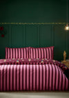Catherine Lansfield Christmas Nutcracker Reversible Duvet Cover Set, Wine