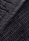 VELVET PINSONIC BLACK BEDSPREAD 220 X 220