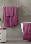 Catherine Lansfield Zero Twist Towel, Pink