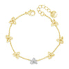 Seala Trinity Knot Bracelet, Gold