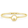 Seala Claddagh Bangle, Gold