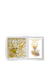 CBC First Communion Glass Heart Shaped Rossary Beads & Booklet