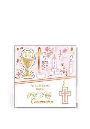 CBC For a Special Girl On Her First Holy Communion Card