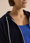 Cecil Waffle Texture Cardigan, Navy