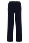 Cecil Neele Straight Leg Tape Detail Trousers, Navy