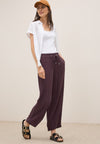 Cecil Neele Fine Structure Trousers, Wine