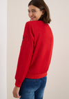 Cecil Nylon Bomber Jacket, Red