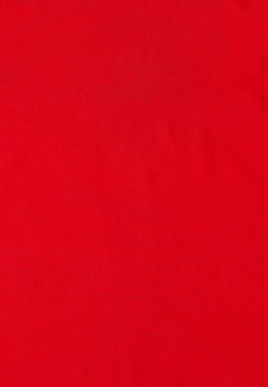 Cecil Solid Loop Scarf, Red