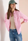 Cecil Button Front Shirt, Pink