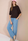 Cecil Knitted Sweater, Brown