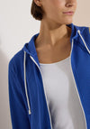 Cecil Waffle Texture Cardigan, Blue