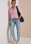 Cecil V-Neckline Ribbed Jumper, Pink