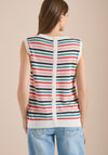 Cecil Sleeveless Knitted Cardigan, Multi Coloured