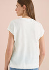 Cecil Beach Print T-Shirt, White Multi