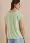 Cecil Abstract Animal Print T-Shirt, Green Multi