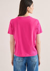Cecil Graphic Geometric Print T-Shirt, Pink