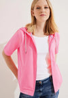 Cecil Drawstring Hoodie Jacket, Soft Pink