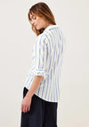 Cecil Casual Striped Shirt, Vanilla White