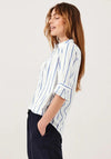 Cecil Casual Striped Shirt, Vanilla White