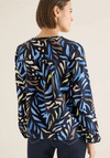 Cecil All Over Print Blouse, Navy