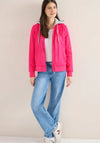 Cecil Hooded Zip Up Jacket, Pink
