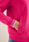 Cecil Jersey Button Up Jacket, Pink