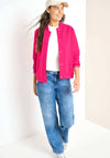 Cecil Jersey Button Up Jacket, Pink