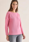 Cecil Button Detail Knit Jumper, Pink