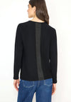 Cecil Dolman Glitter Detail Sweater, Black
