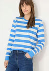 Cecil Striped Sweatshirt, Blue