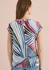 Cecil Abstract Leaf Print, Top, Multi-Coloured