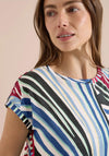 Cecil Abstract Leaf Print, Top, Multi-Coloured