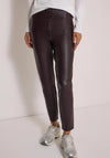 Cecil Faux Leather Leggings, Wine