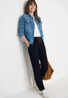 Cecil Tracey Soft Jersey Joggers, Navy