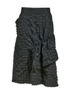 My Soul Check Midi Skirt, Black