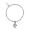 ChloBo Children’s Angel Charm Communion Bracelet, Silver